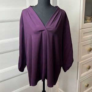 CALVIN KLEIN PURPLE BLOUSE SIZE‎ 2X 2G 2TG